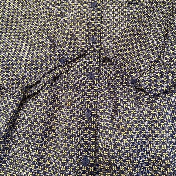 Mossimo light sheer gauzy long sleeved tunic blouse. - Picture 3 of 5